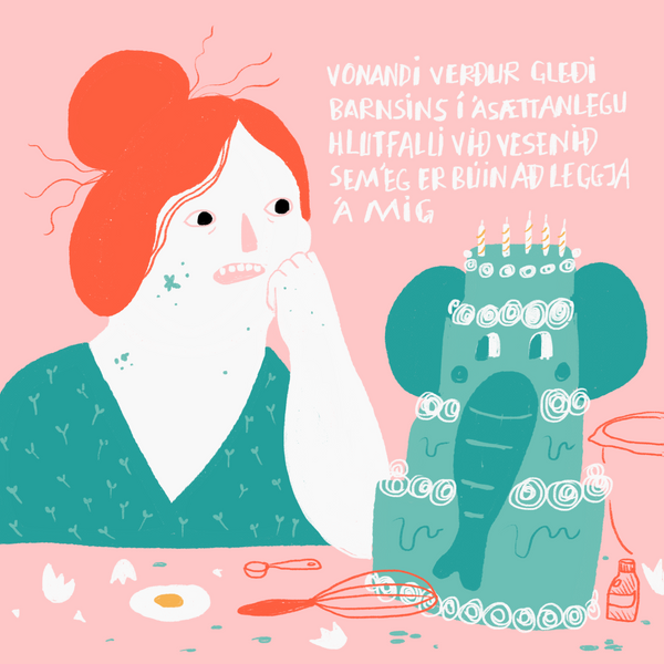 Biscoffkaka brjáluðu unglinganna (með breytingum frá reynslumikilli miðaldra konu sem vildi ekki taka áhættu í dag)