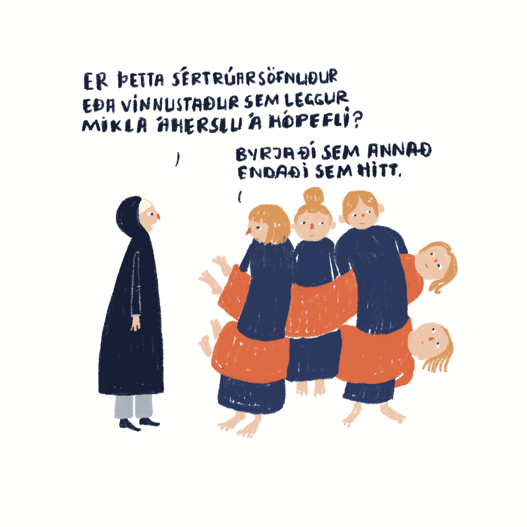 Sértrúarsöfnuður eða hópefli?