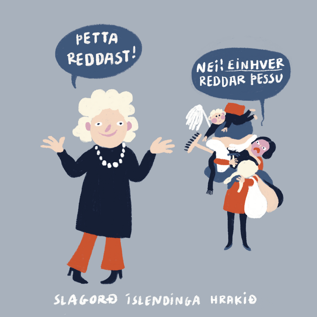 Einhver reddar þessu