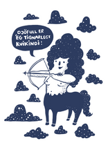 Load image into Gallery viewer, Bogamaðurinn - Prent
