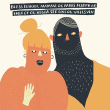 Load image into Gallery viewer, Villisvín - Prent
