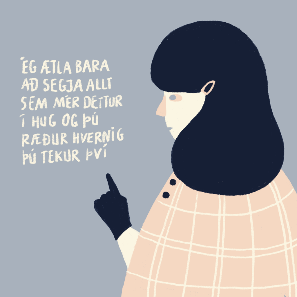 Allt sem mér dettur í hug - Prent