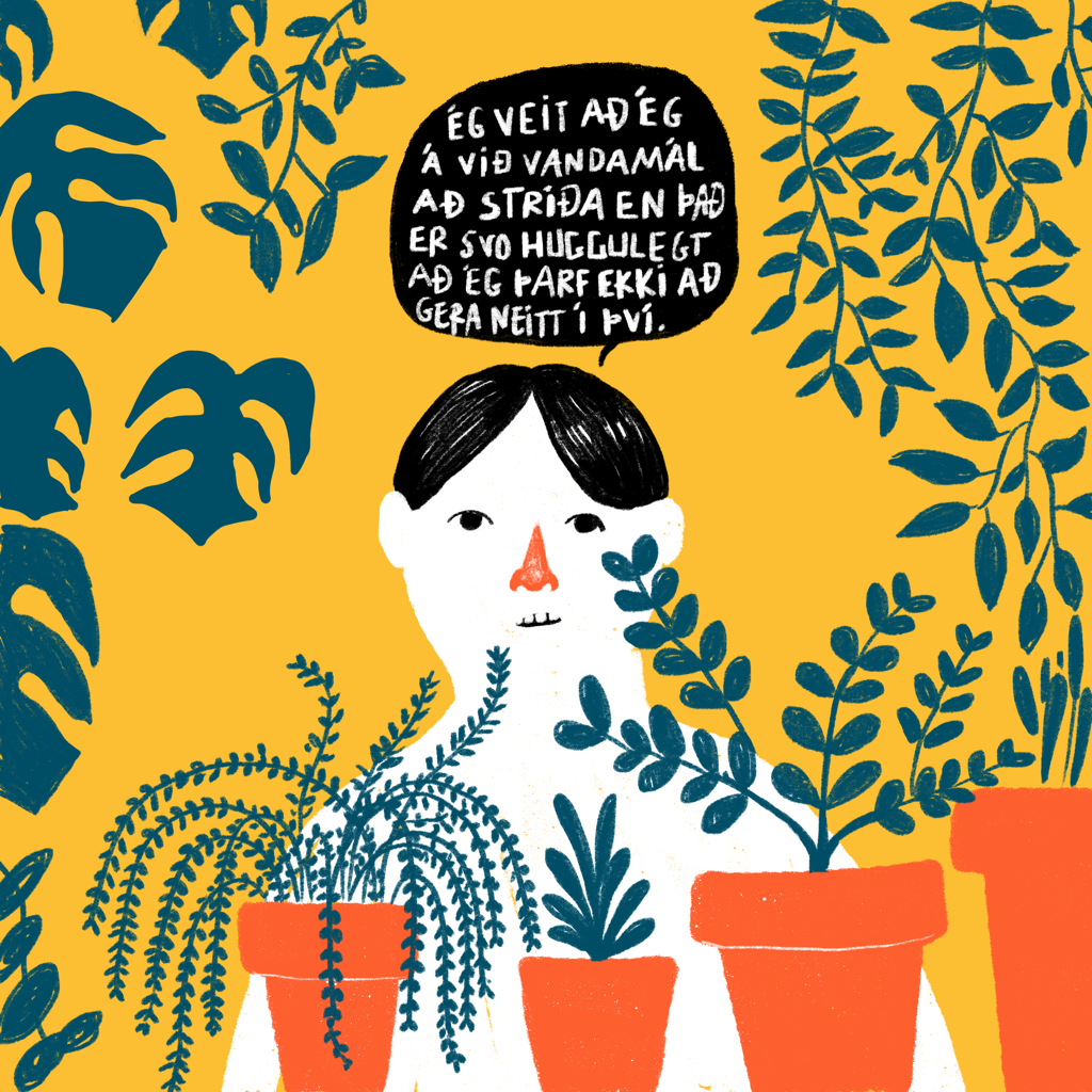 Plöntuvandamál - Prent