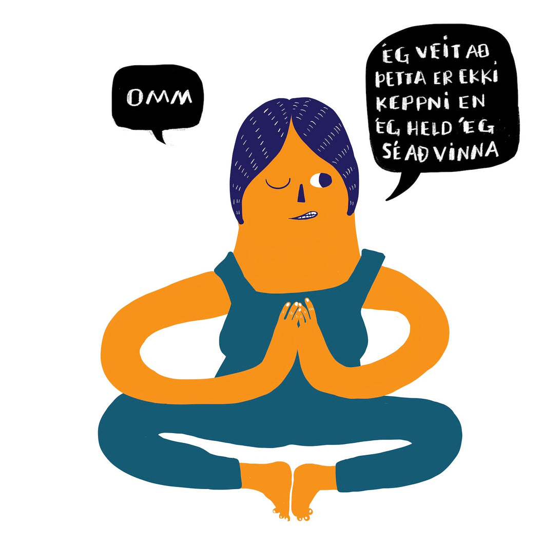 Jógasvindlarinn - Prent